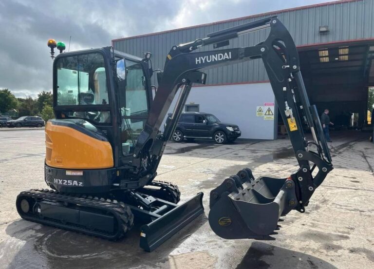 Hyundai HX25AZ Mini Excavator